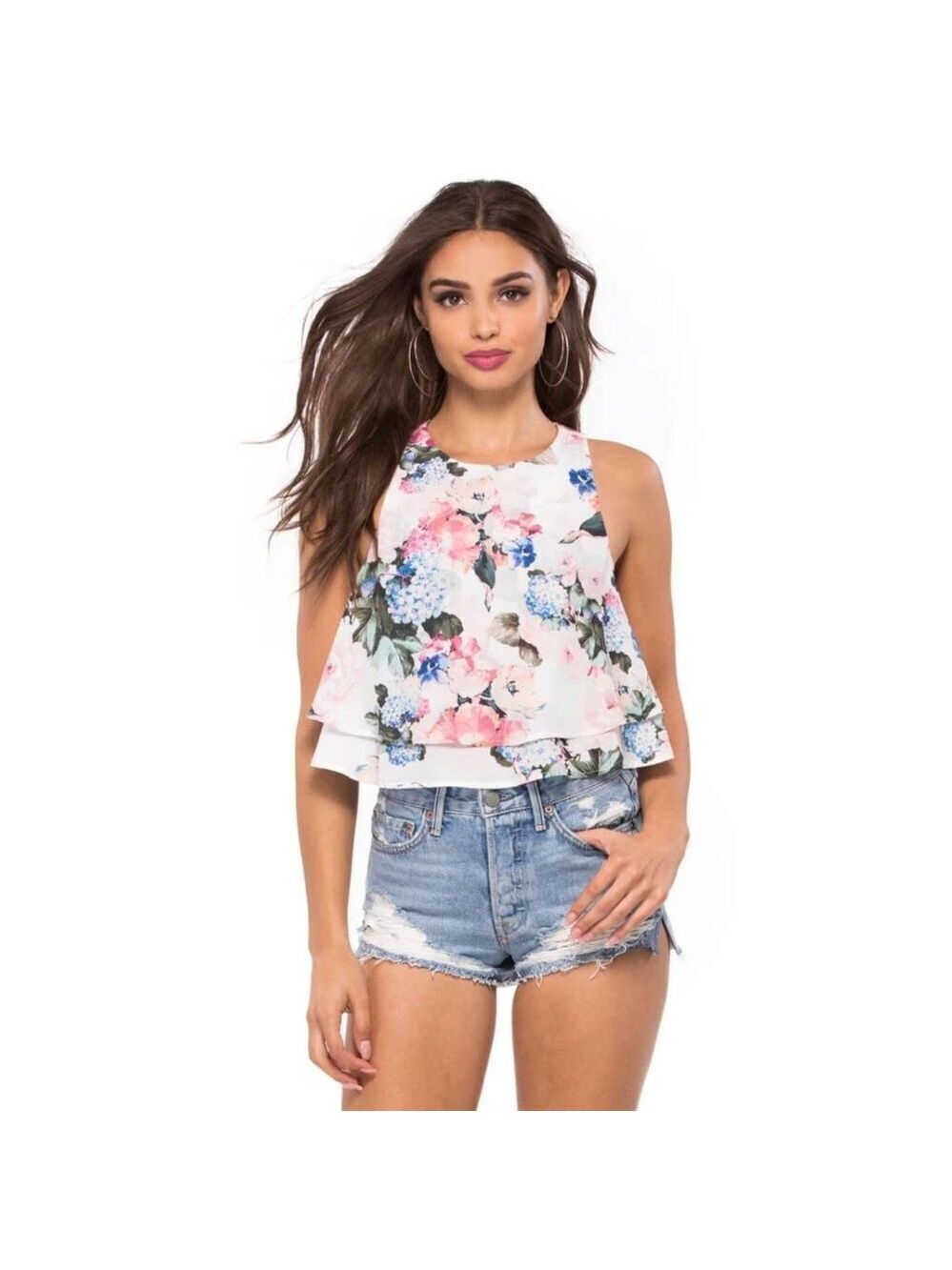 NWOT Show Me Your MuMu King Crop Top Sz Small